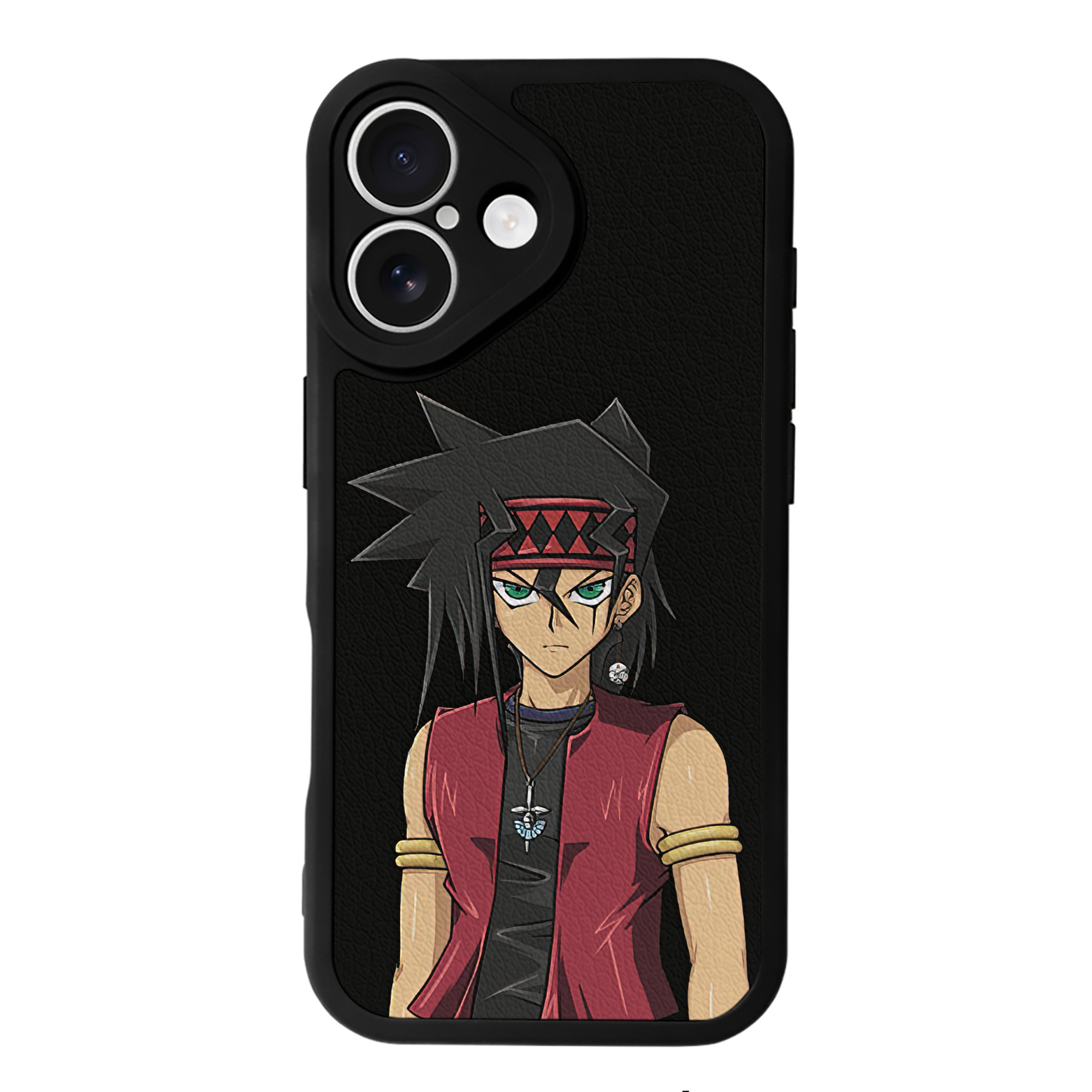 遊☆戯☆王 Yu-Gi-Oh! 【iPhone 16シリーズ対応】シリコンスマホケース（レザー調） 材質：シリコン